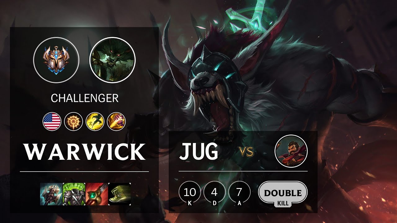 Warwick Jungle vs Graves - NA Challenger Patch 10.13