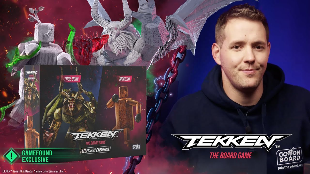 TEKKEN - The Board Game | Legendary Expansion | True Ogre and Mokujin
