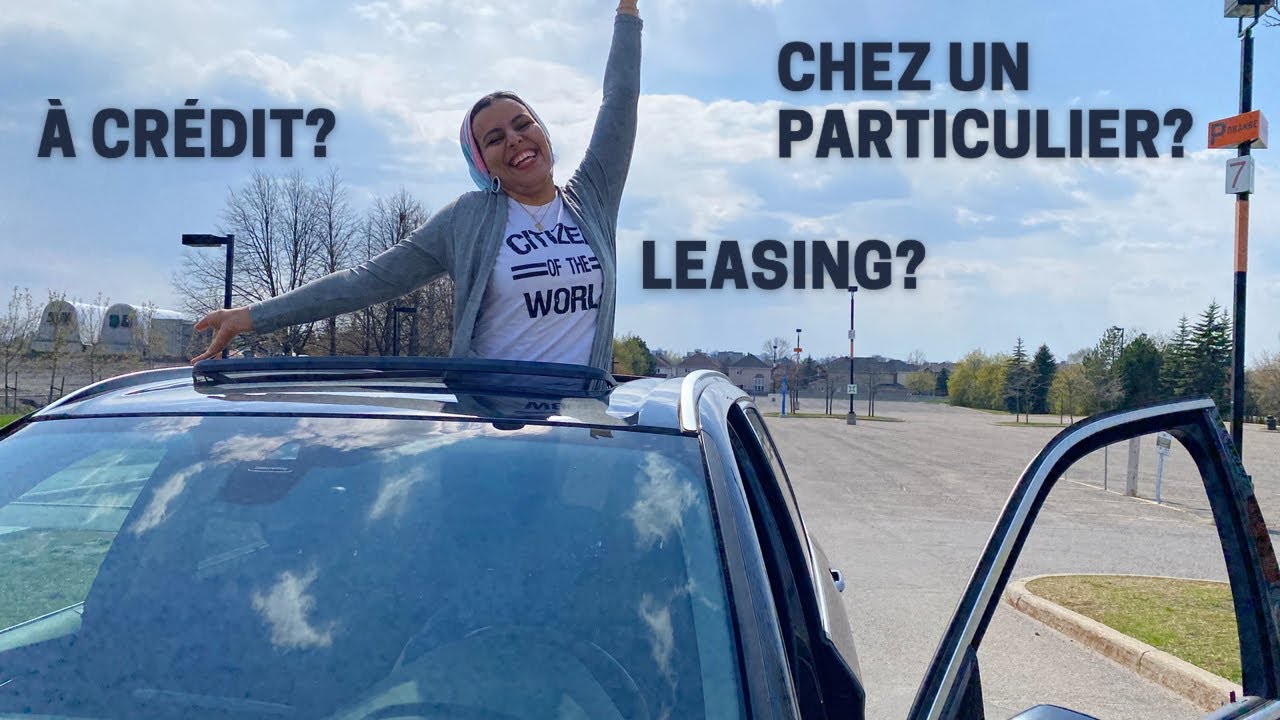 Comment acheter sa voiture au Canada?