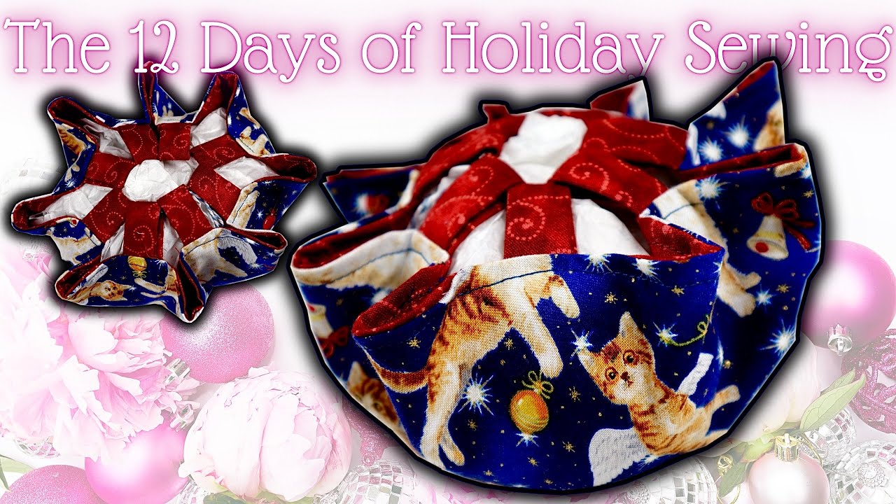 Enjoy Creating Practical Gifts? A Tabbed Circle Drawstring Bag is the Perfect Way to Deliver!