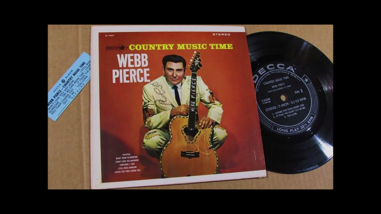 Webb Pierce ~ Country Music Time ~ Jukebox 33