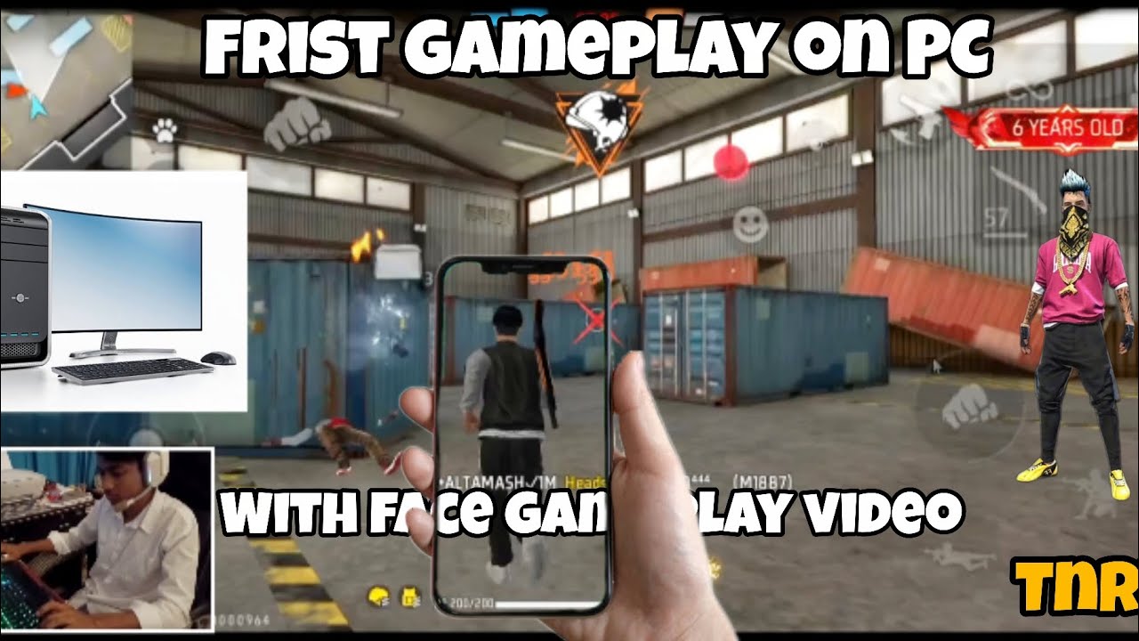 FRIST GAMEPLAY ON PC🖥️ TAPA-TAP HEADSHOT🥵TNRZY BY ALTAMASH 