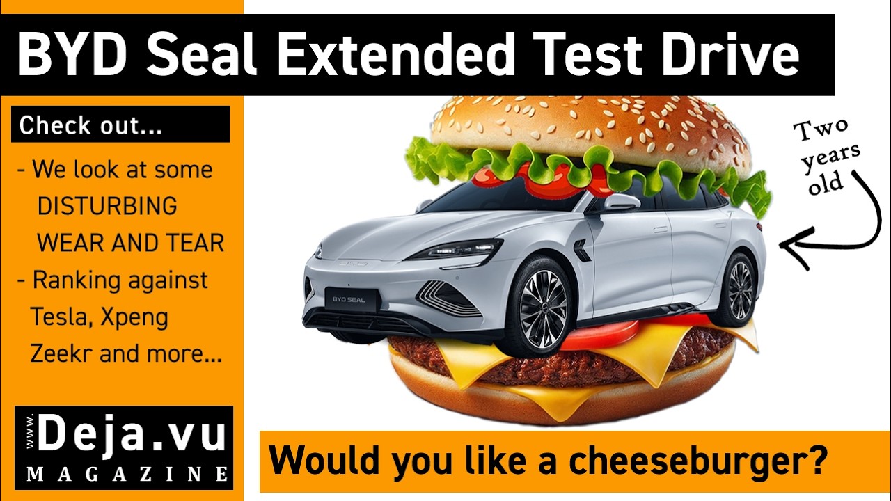 BYD Seal Review - Cheeseburger cheap and pleasing