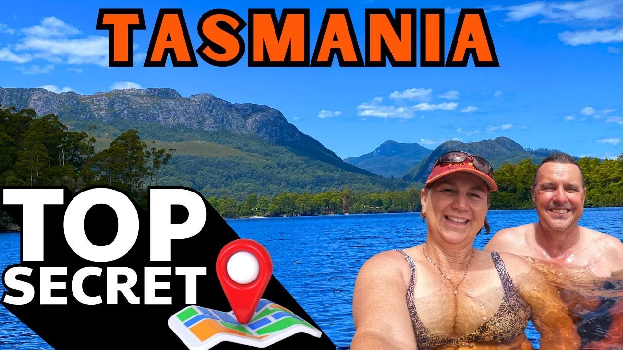 BEYOND the MAP: Secret Wonders at Lake Rosebury & Montezuma Waterfalls |Caravan Australia #tasmania