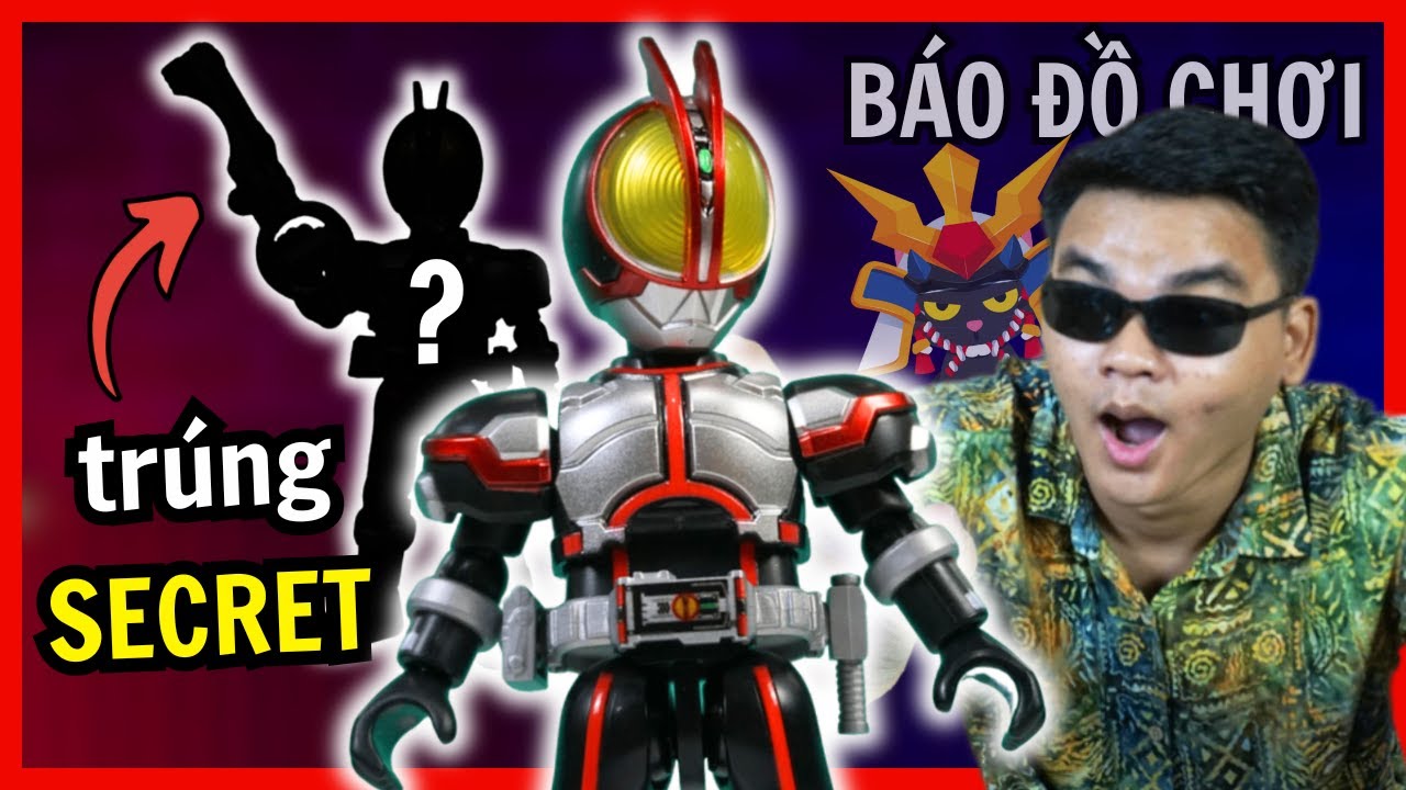 Test nhân phẩm với Blokees (not LEGO) KAMEN RIDER Vol 2