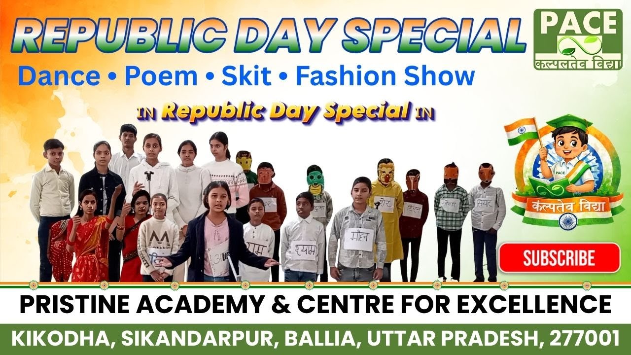 77th Republic Day Celebration at Pristine Academy, Kikodha, Sikandarpur, Ballia