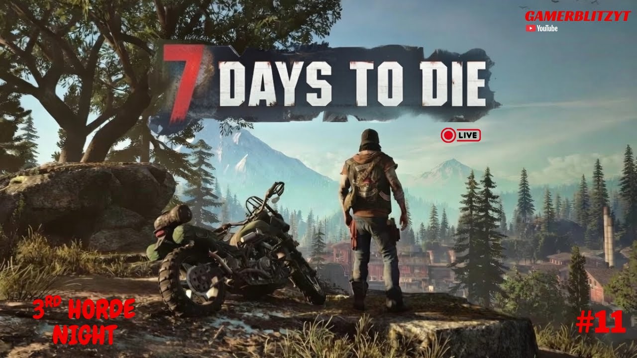 Lets Unlock Snow Biome 7 DAYS TO DIE INSANE GAMEPLAY ! GAMERBLITZYT 🔴 #12