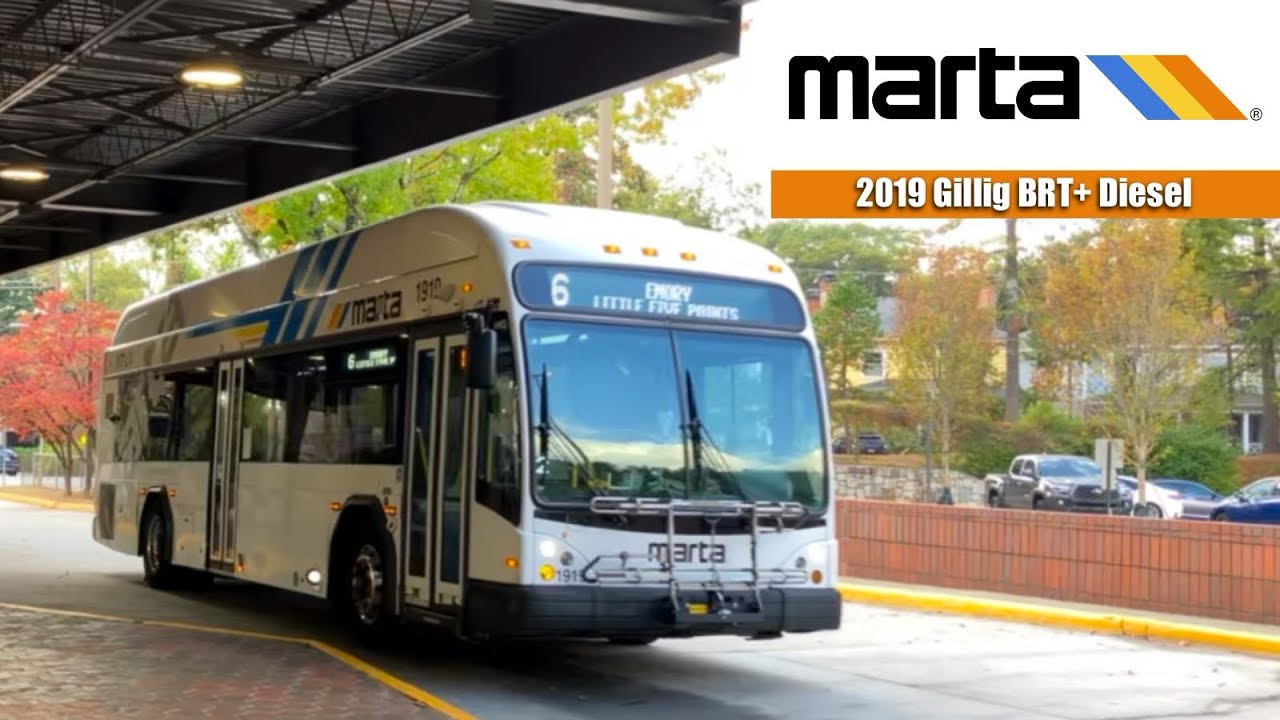 MARTA: 2019 Gillig BRTPlus on Route 6