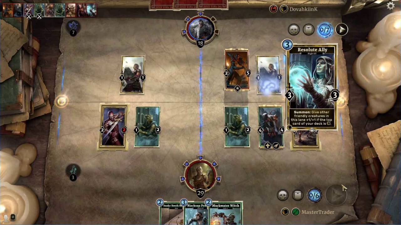 Elder Scrolls Legends Monk vs Crusader #4