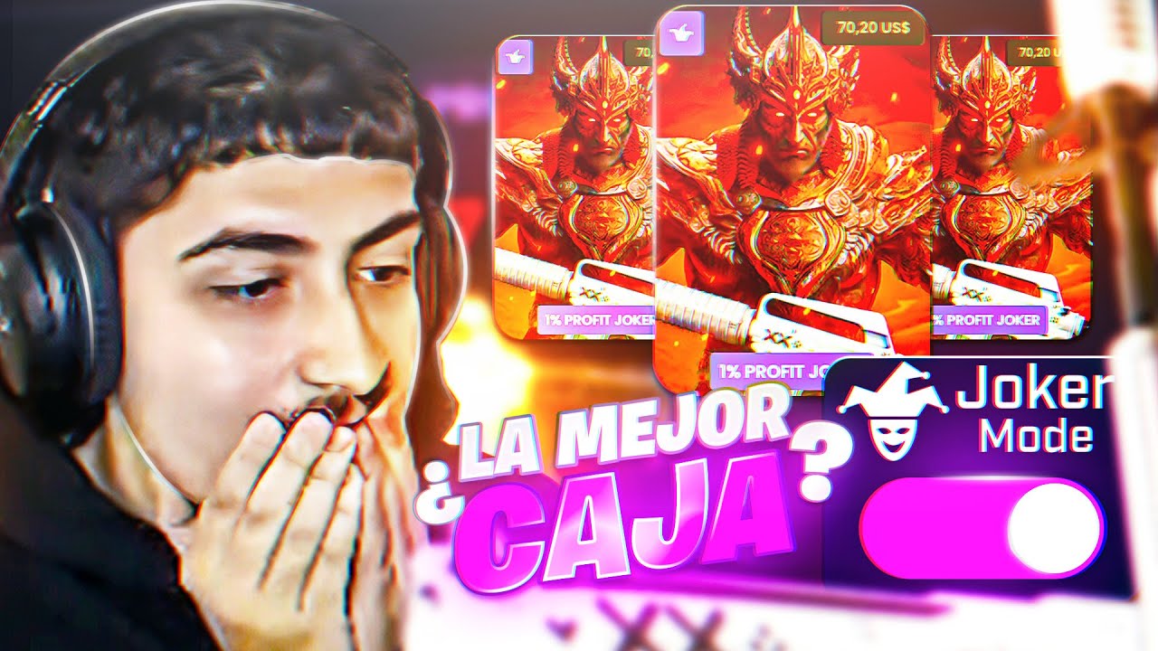 Ésta es LA MEJOR CAJA en MODO JOKER de KEY-DROP