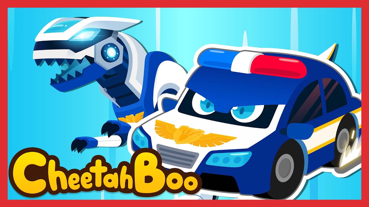 [New✨] Ayo! Mobil Dino Reino! 🚨🦖 | Lagu dino | Lagu mobil | Lagu Anak #Cheetahboo