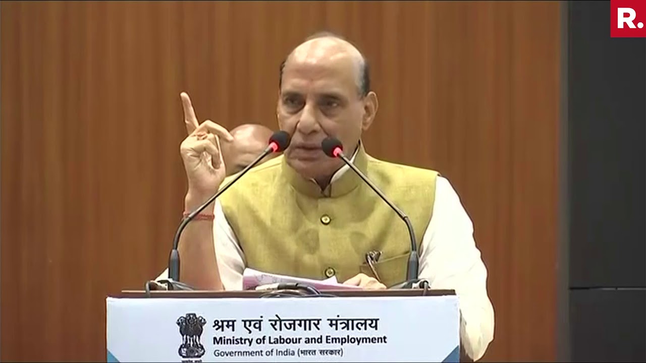 Rajnath Singh On Child Labour - Full Speech