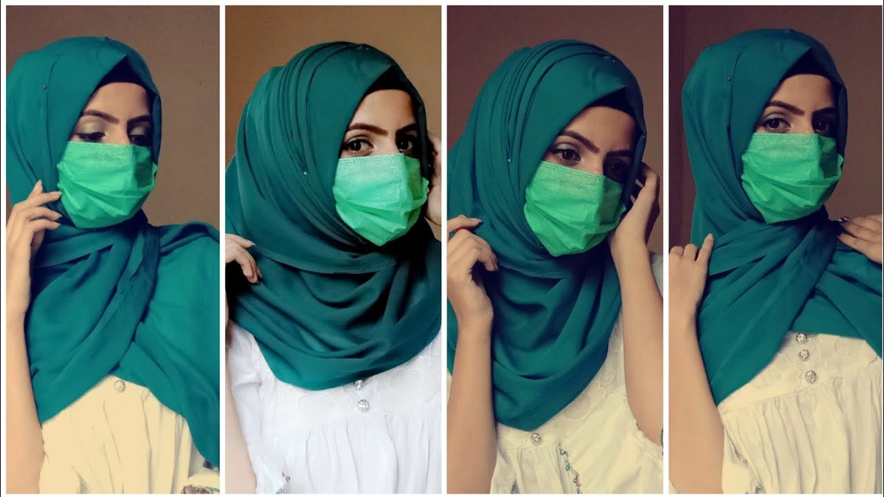 5 Easy Hijab Styles | Hijab Tutorial| Hijab Style| Hijab for college girls| Niqab Styles| Niqab 🖤🖤