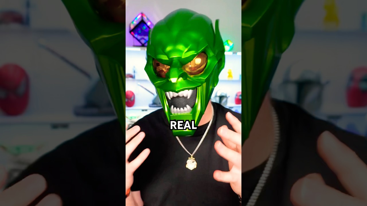 Worlds Most Realistic Green Goblin Mask