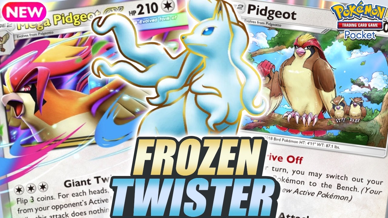 NEW RANKED SEASON ! ALOLAN NINETALES & PIDGEOT Freeze the META ❄️ - Pokemon TCG Pocket