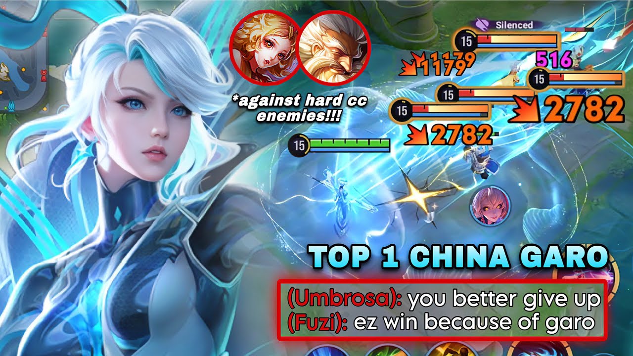 TOP 1 CHINA GARO HAVING HARD TIME AGAINST HARD CC ENEMIES IN RANK GAME! | GARO BEST BUILD & ARCANA