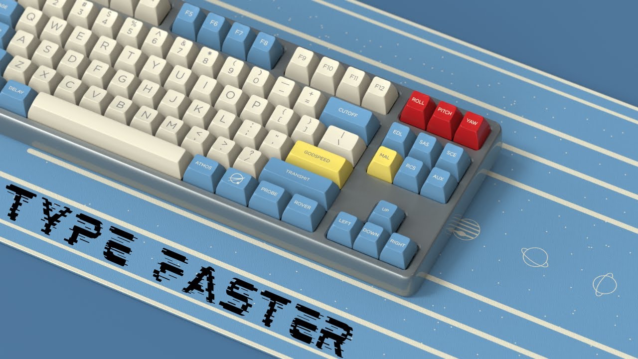 How I Learned to Type FAST (40 to 100+ WPM in 7 Days)