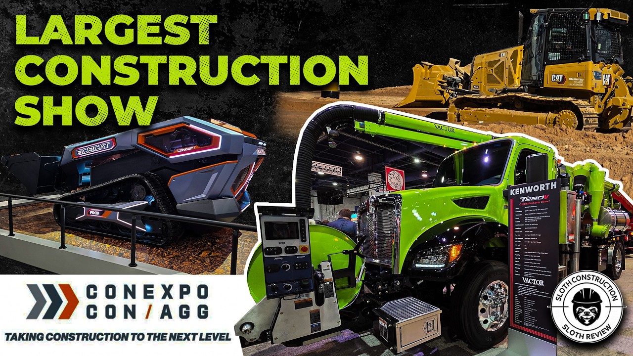 Inside CONEXPO 2026 &ndash; Massive Construction Equipment Everywhere