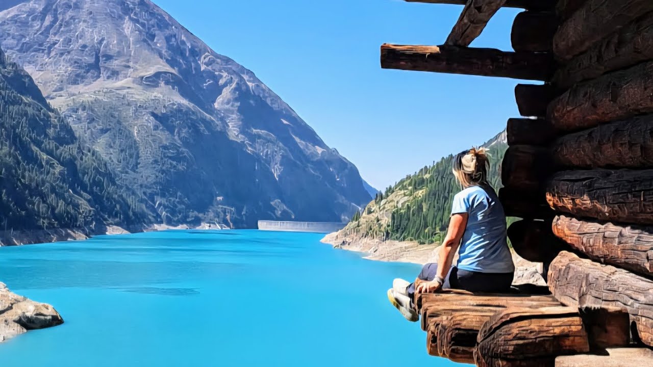 Dove il cielo e il lago hanno lo stesso colore.....