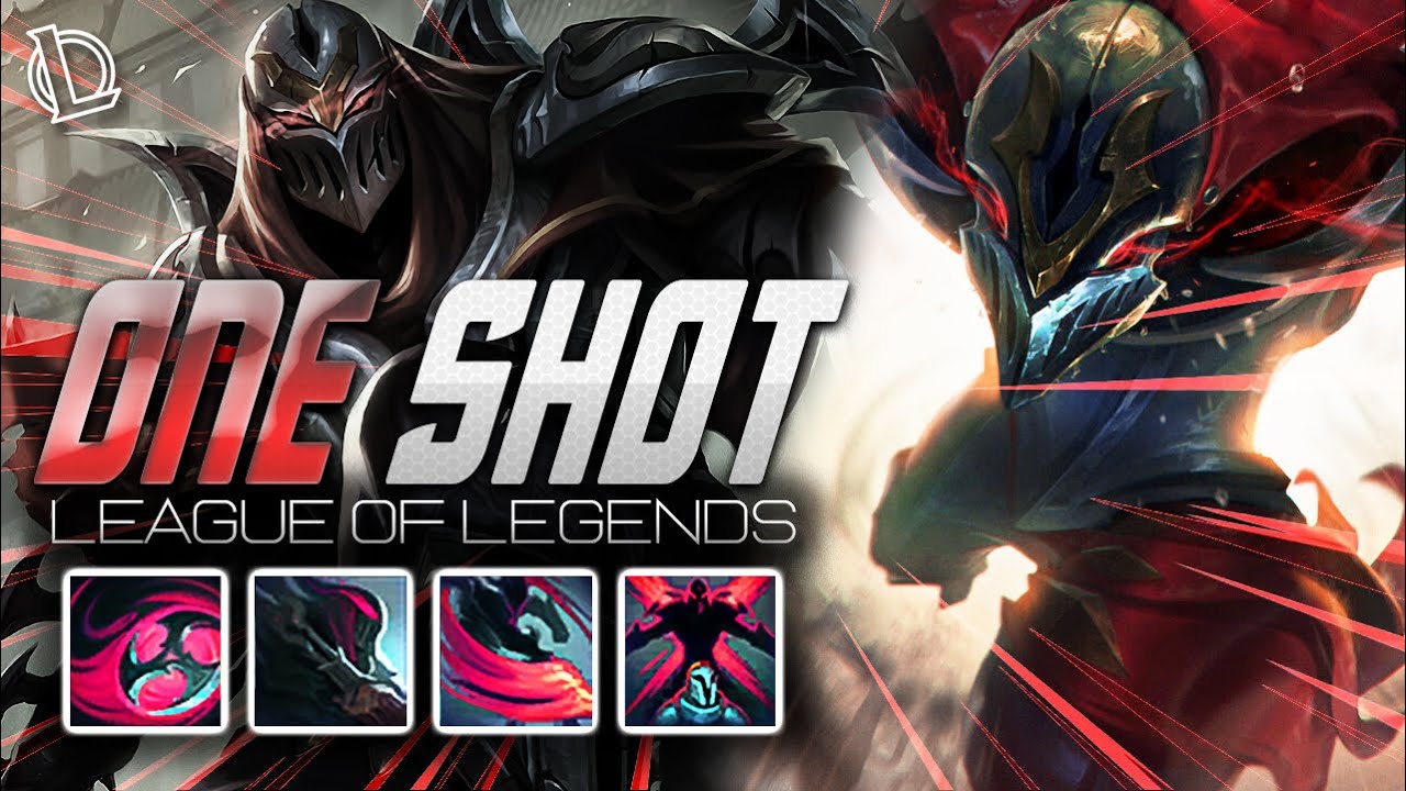 ZED MONTAGE - ONE SHOT | Ez LoL Plays #583 [60 FPS]