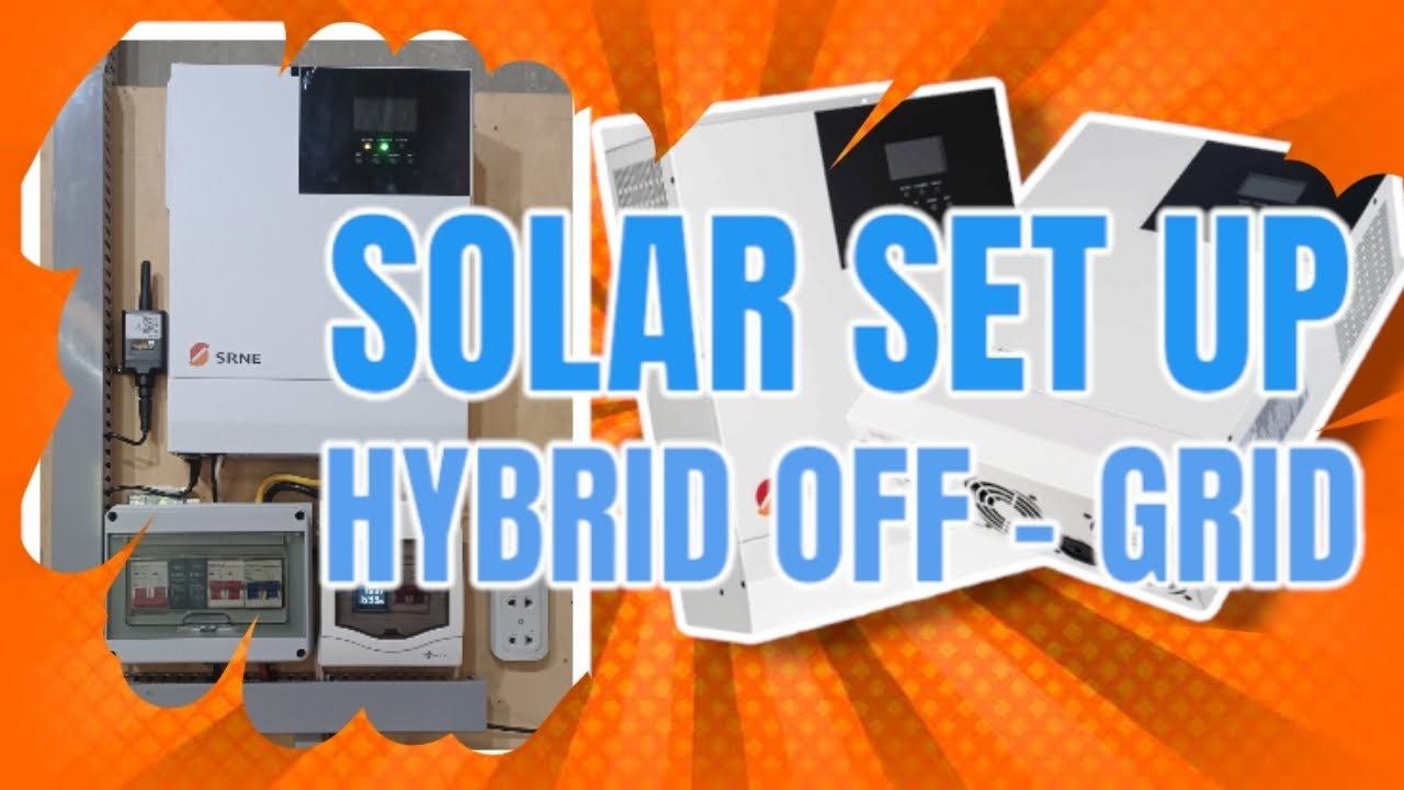 SRNE Hybrid 24V 3KW Solar Inverter | Step-by-Step Basic Installation Guide PH