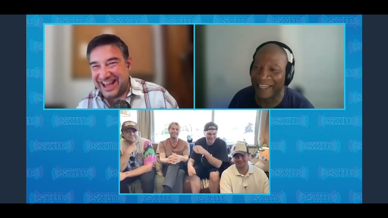 SiriusXM Morning Mashup 5 With 5SOS: Full Band Interview Take My Hand Tour 22 July 2022