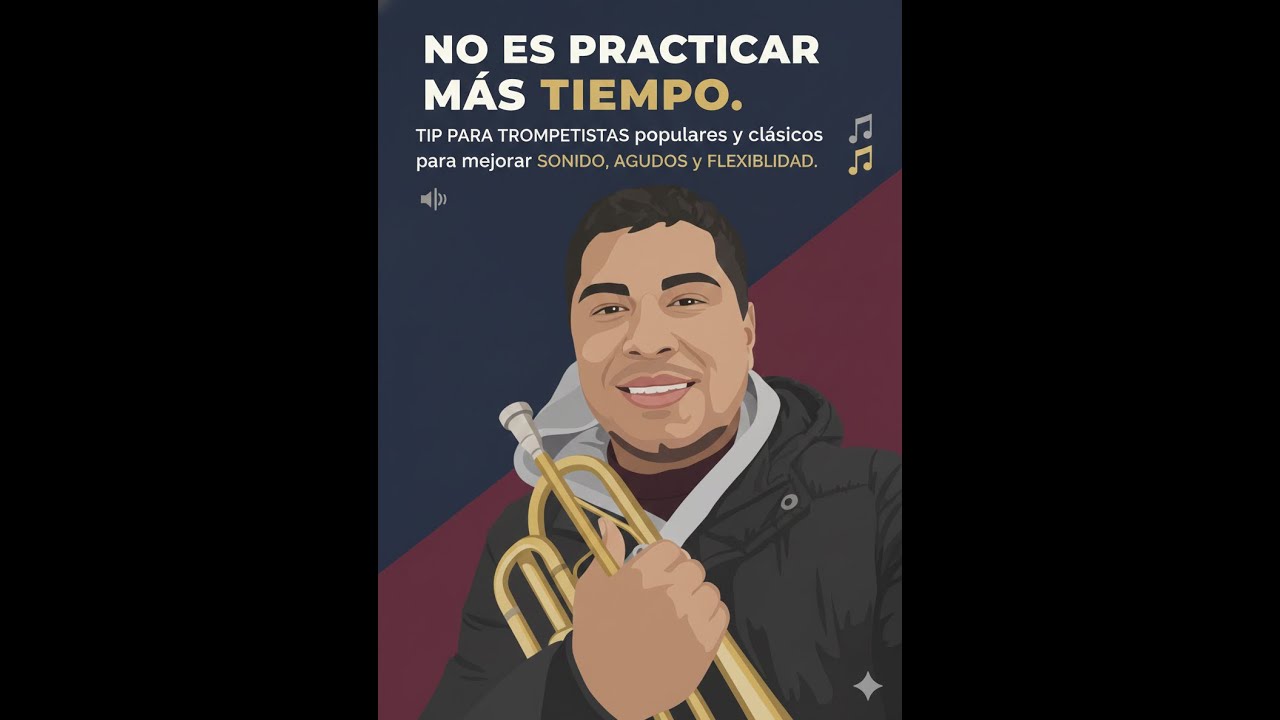 NO ES PRACTICAR MÁS. TIP PARA TROMPETISTAS CLÁSICOS Y POPULARES. TIP PARA MEJORAR.