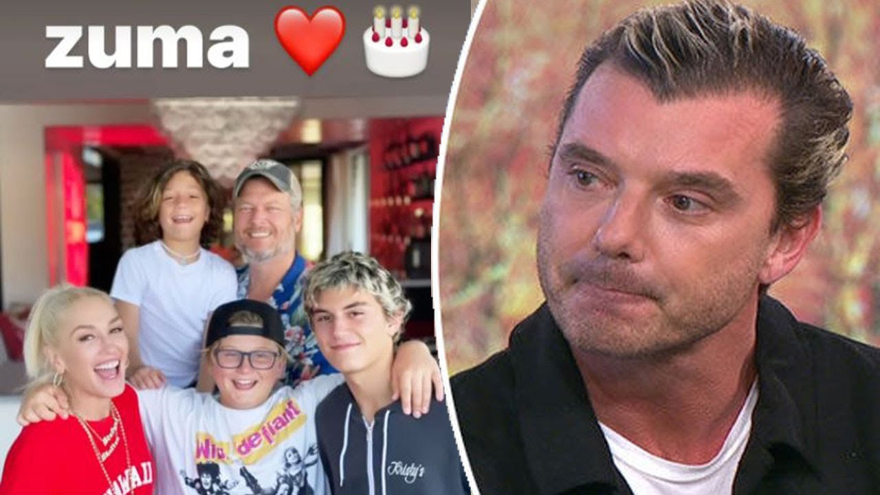 Angry Gavin breaks son Zuma's birthday after Gwen Stefani and Blake Shelton do this together