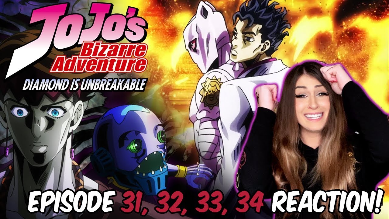 KIRA STRIKES! JoJo's Bizarre Adventure: DIAMOND IS UNBREAKABLE Episode 31, 32, 33, 34 REACTION!