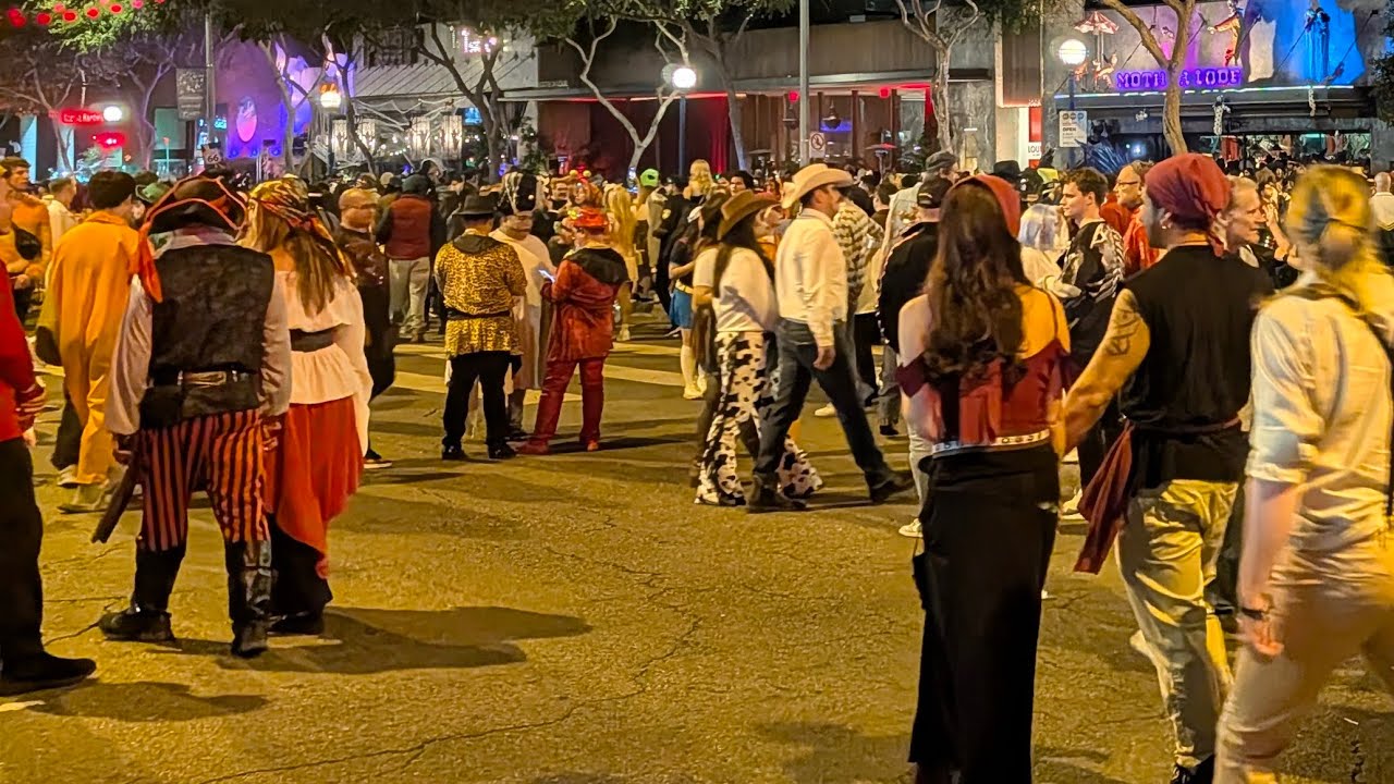 LIVE pt2 West Hollywood Halloween Carnival 2025 Iconic WeHo Halloween Parade, Costumes & Celebration