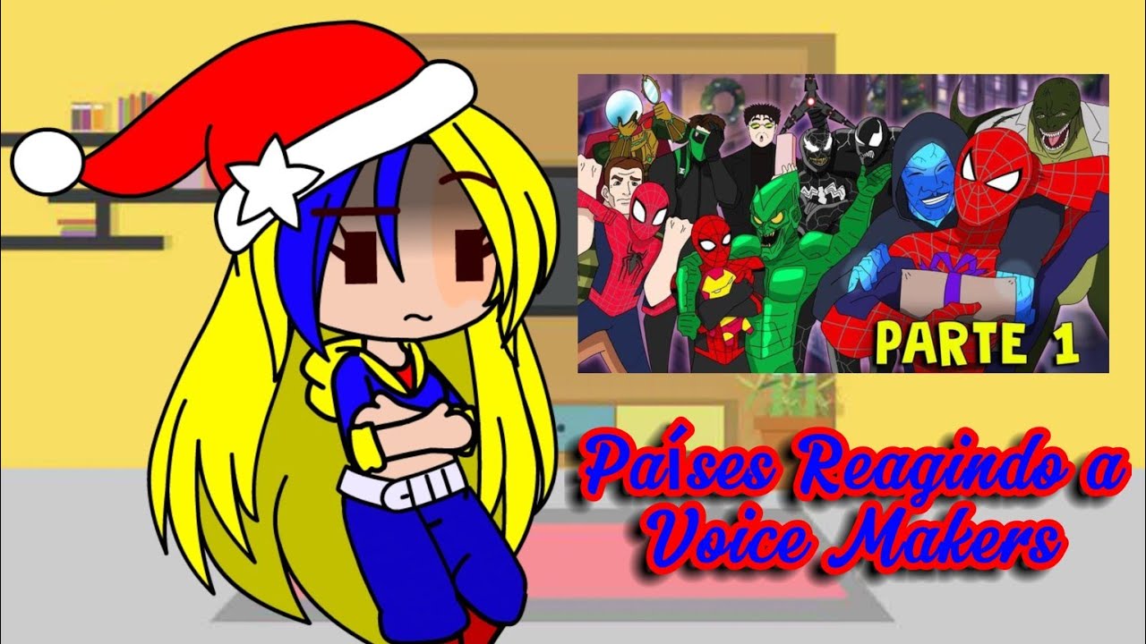 React Especial de Natal; Países Reagindo a Amigo Oculto dos Homens Aranha