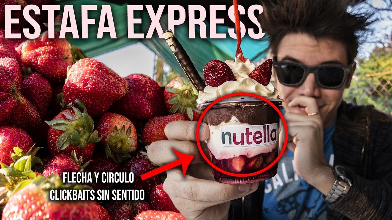 ME ESTAFAN CON NUTELLA FAKE | AREGUA, PARAISO DE FRUTILLAS