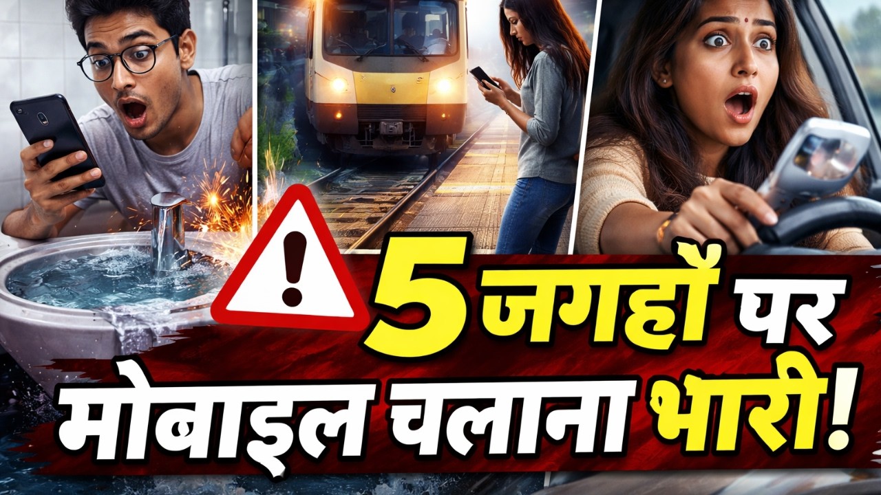 Smartphone Tips: इन 5 जगहों पर मोबाइल चलाना पड़ सकता है भारी!