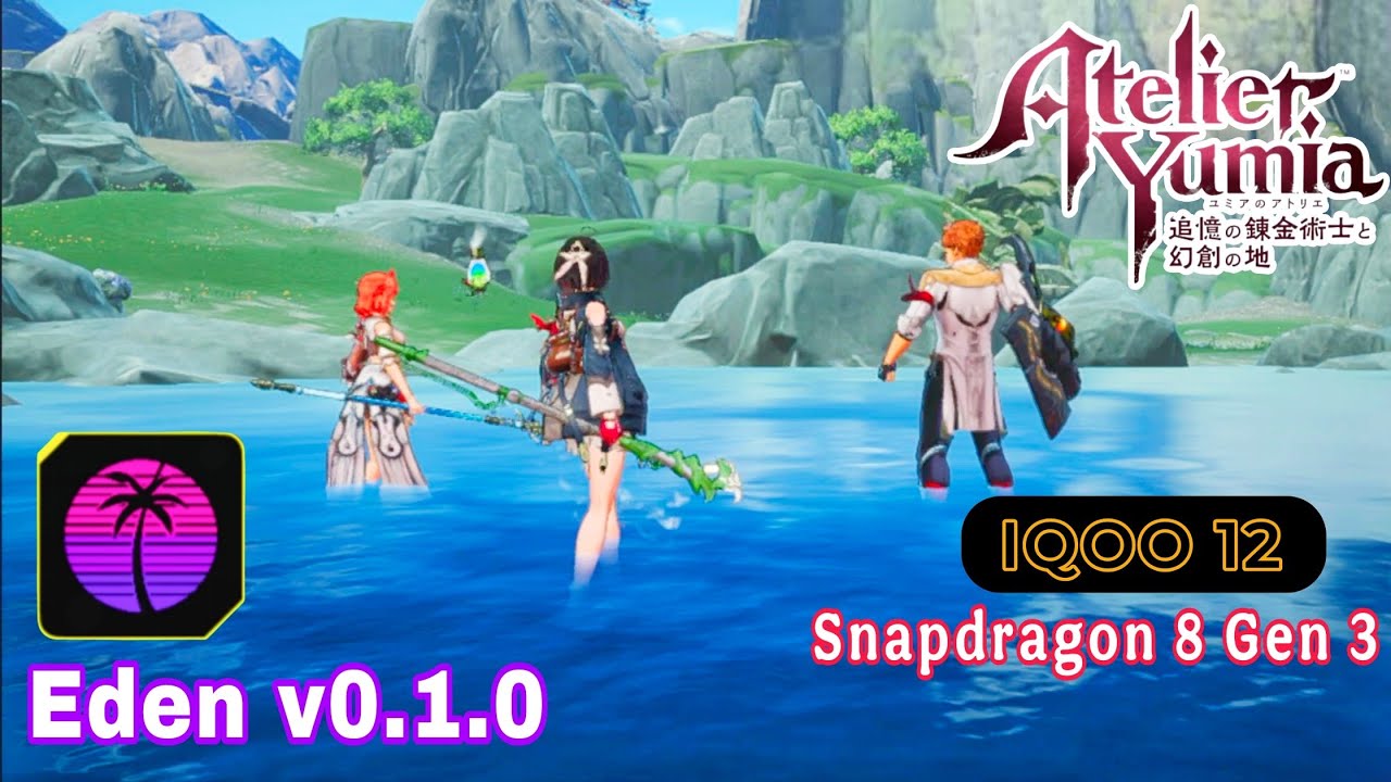 Atelier Yumia Android Gameplay On Emulator Eden v0.1.0 | IQOO 12 | Snapdragon 8 Gen 3