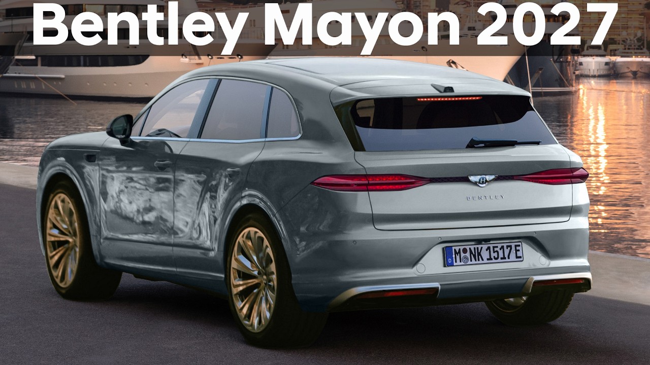 2027-2028 Bentley Mayon - Новый электрический внедорожник!