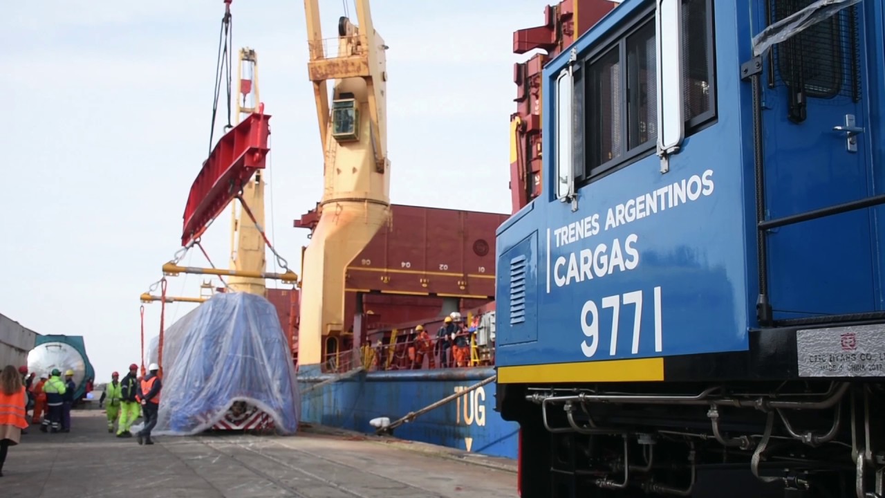 LLEGARON 18 NUEVAS LOCOMOTORAS PARA EL BELGRANO CARGAS