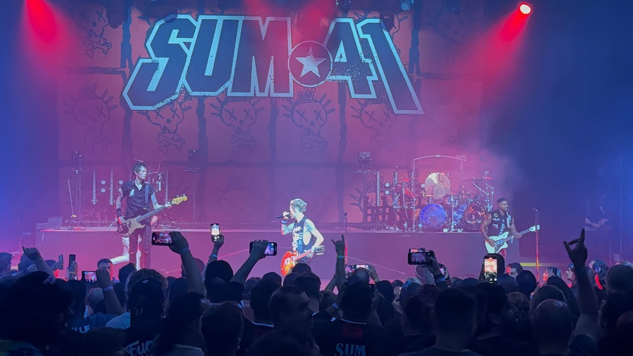 SUM 41 - Tour of the Setting Sum - The Fillmore Miami Beach at Jackie Gleason Theater -09/21/2024