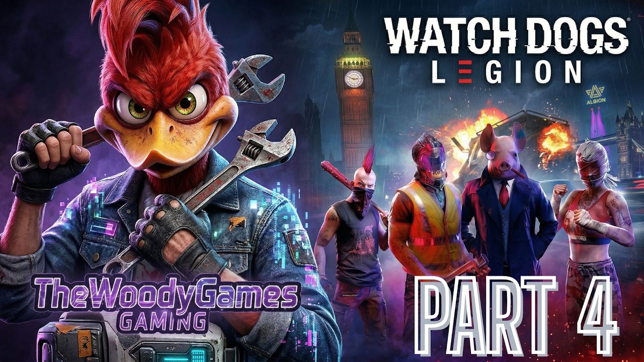 Watch Dogs Legion Прохождение без комментариев Часть 4 - Утерян в пути
