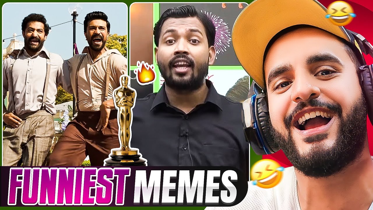 RRR won Oscar for NATU NATU & KHAN Sir is savage !! (Funny memes)
