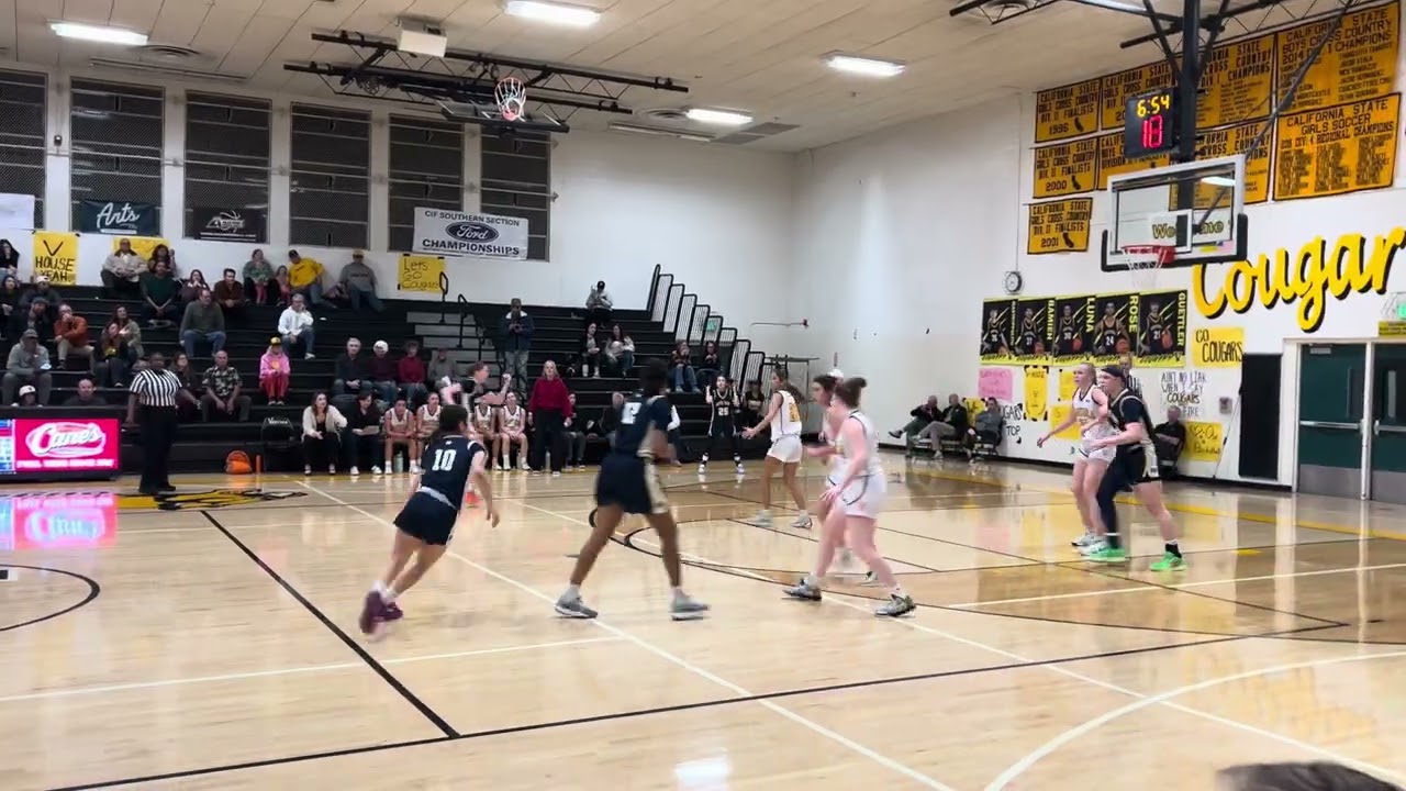 CIF SS Playoffs r1- Ventura 59 vs Notre Dame 41- B Anderson 23 pts 7 Rebs