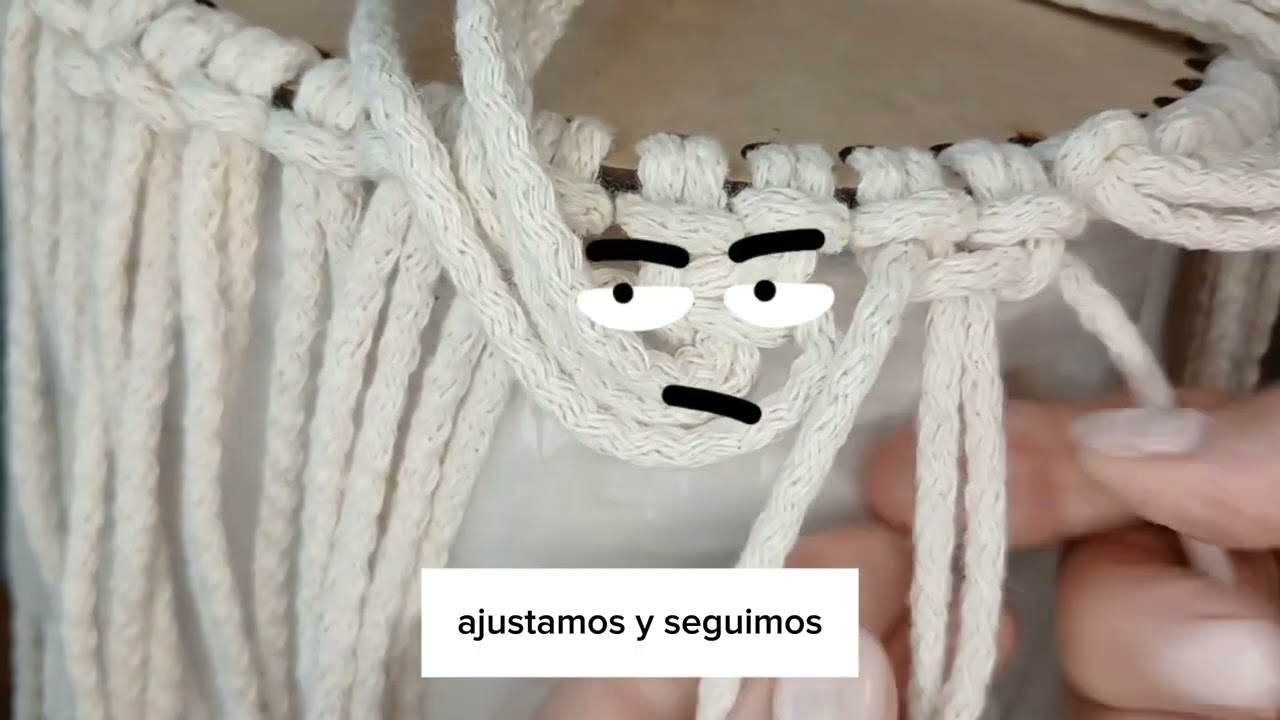 Cestería en ##macramé