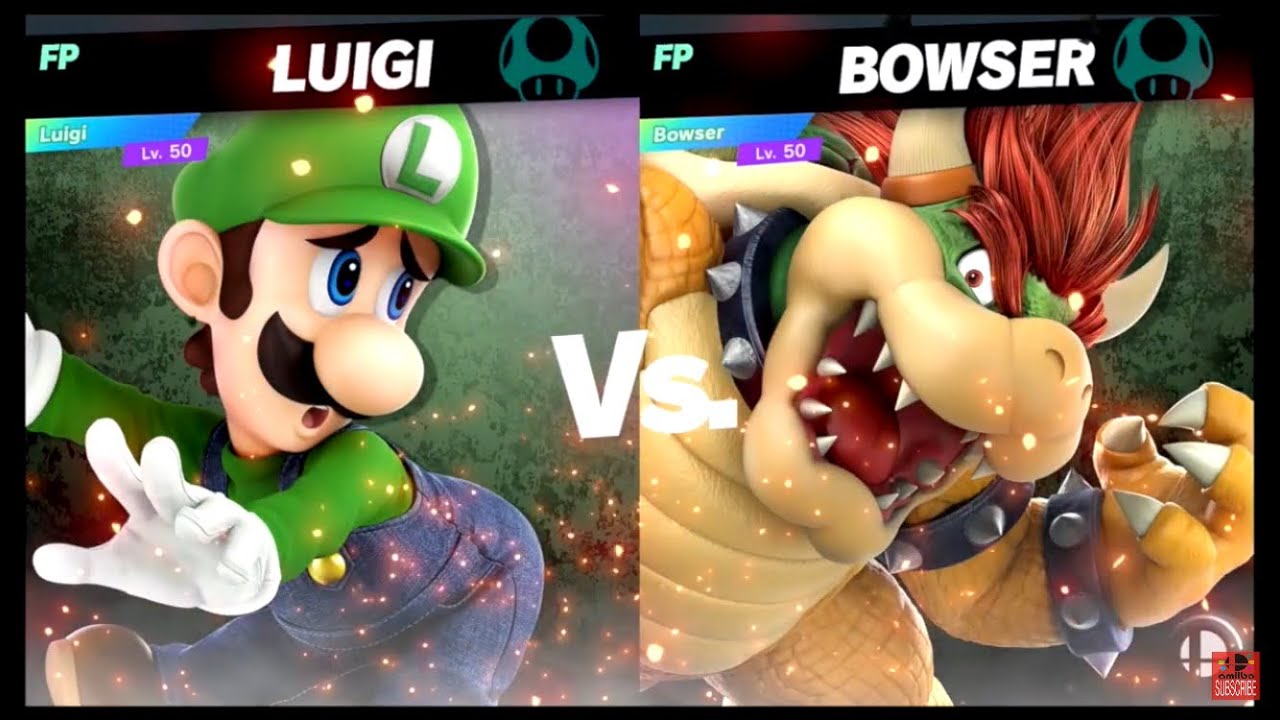 Super Smash Bros Ultimate Amiibo Fights – Luigi vs the World #14 Luigi vs Bowser