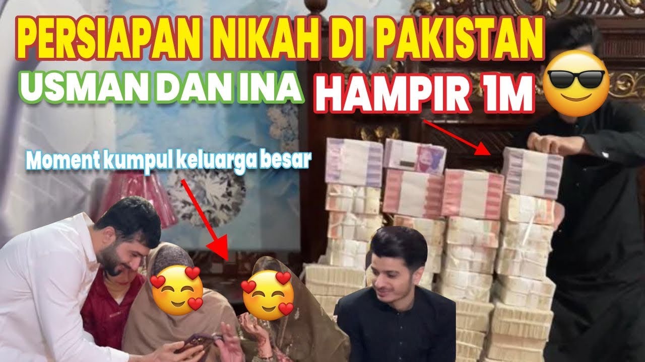 WADUH PERSIAPAN NIKAH INA & USMAN HAMPIR 1M?!! 😱😫