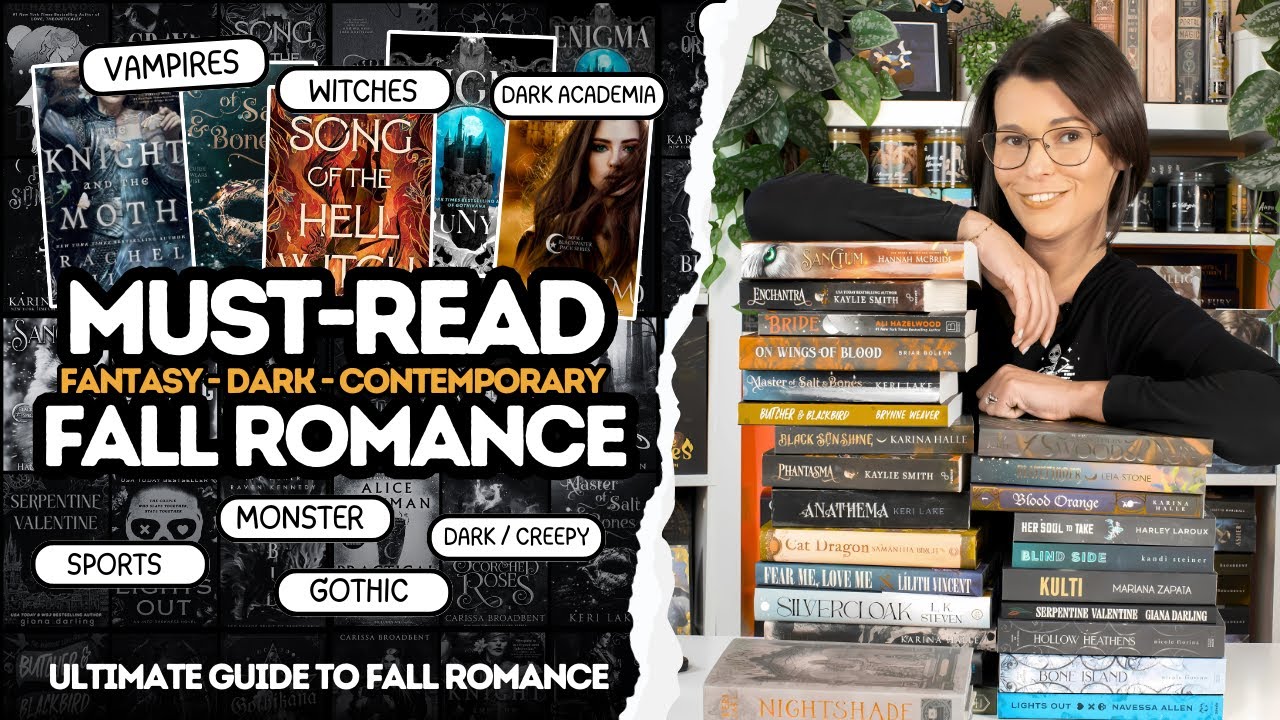 Ultimate Guide to FALL Romance & Romantasy Books (2025) 🍂 // Witches, Vampires, Dark Academia & More