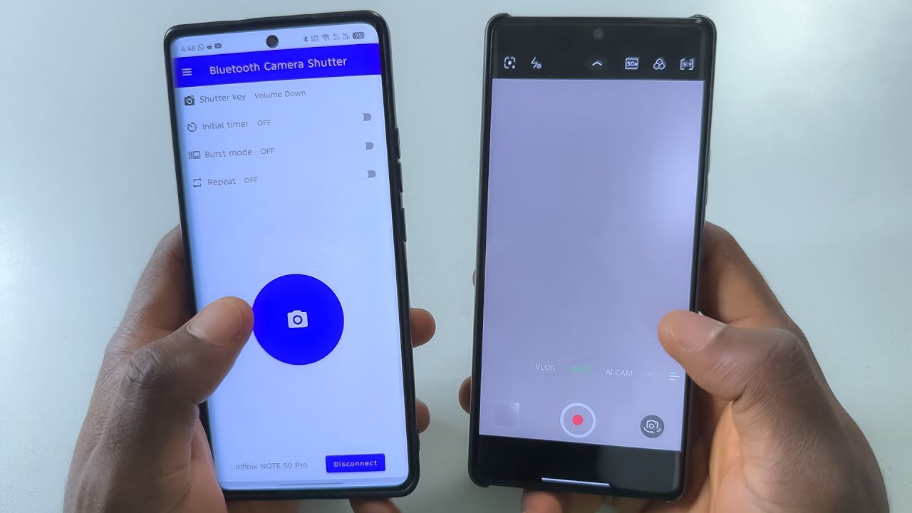 Как использовать Bluetooth для управления затвором камеры — управление камерой Android с помощью ...