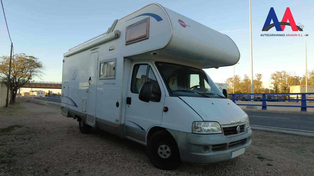 Autocaravana Ocasión Bürstner Levanto A576 - Autocaravanas Aragón