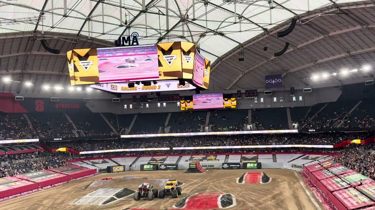 Monster Jam Syracuse NY, Racing 2025