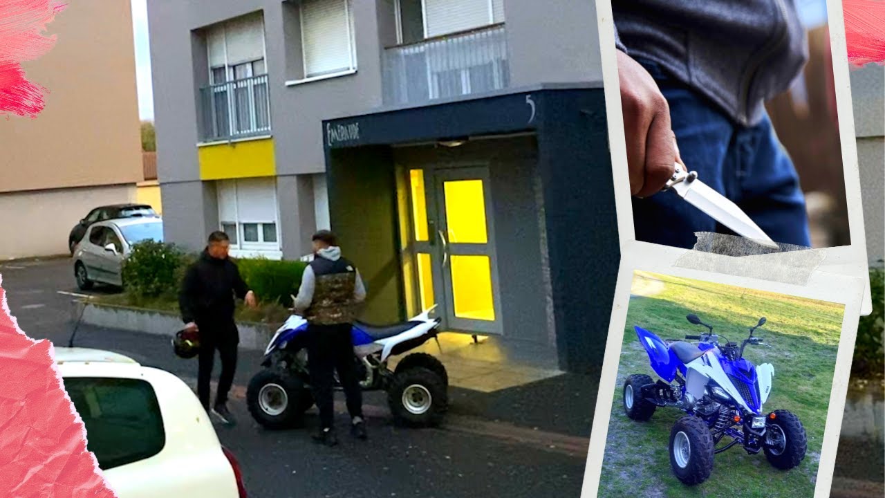 JE ME SUIS FAIT AGRESSER EN ACHETANT UN QUAD, IL A SORTI UN COUTEAU (PARTIE 1)