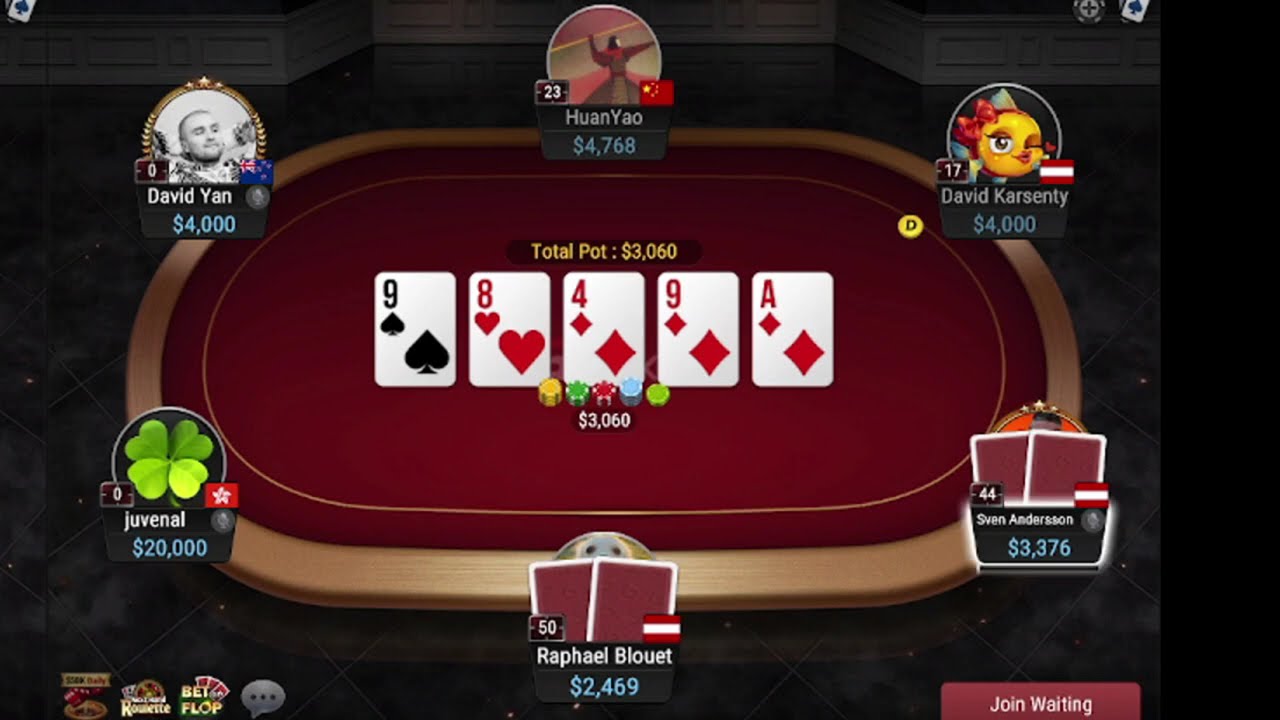 20kNL David Karsenty Vs David Yan Vs Raphael Blouet Vs Sven Andersson Vs HuanYao | High Stakes Poker