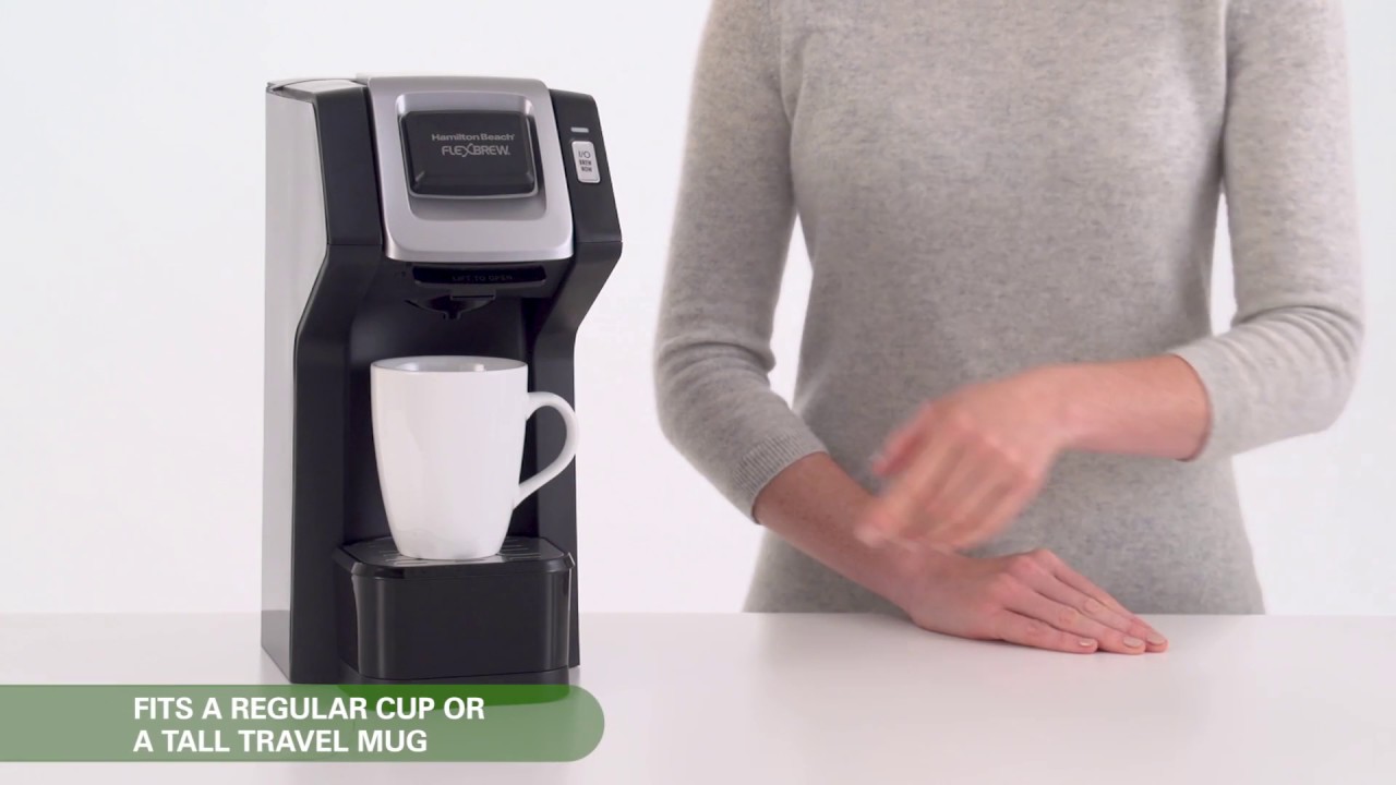 Coffee Maker | Hamilton Beach® | FlexBrew® Single-Serve Coffee Maker (49979)